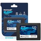 SSD Patriot Burst Elite, 120GB, Sata III, Leitura 450MB/s e Gravação 320MB/s, PBE120GS25SSDR