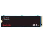 SSD SanDisk Plus 500GB NVMe M.2 2280 PCIe 3.0 2500 MB/s e 1500 MB/s - SDSSDA3N-500G-G26