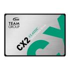 SSD Team Group CX2, 256GB, 2.5, Sata III 6GB/s, Leitura 520MB/s, Gravacao 430MB/s, T253X6256G0C101