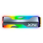 SSD XPG Spectrix S20G, 500GB, M.2 2280, PCIe Gen3x4, Leitura: 2500 MB/s, Gravação: 1800 MB/s, 3D NAND, Rainbow - ASPECTRIXS20G-500G-C