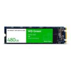 SSDWD Green480GBM.2 2280, SAT III 6GB/s, Leitura de 545 MB/s, Gravacao de 465 MB/s - Western Digital