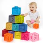 Stacking Blocks Amy & Benton Soft Baby Silicone de 6 a 18 meses