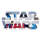 Star Wars Espelhado em Acrílico Decorativo