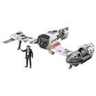 Star Wars Force Resistance Ski Speeder e Capitão Poe Dameron Figura