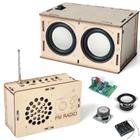 STEM Toys ANISOKA Crie seu próprio kit de rádio com alto-falante, de 8 a 13 anos