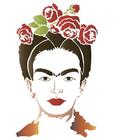 Stencil Especial Pintura Frida 21,1X17,2 STM-572 - Litoarte