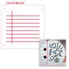 Stencil Listras Folha de Caderno DN12