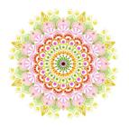 Stencil Pintura Mandala 30x30 Stqg-029 Litoarte