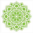 Stencil Pintura Mandala Flor Renda 2473 30,5x30,5 Opa