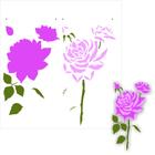 Stencil Simples 30,5X30,5 Opa 2205 Flor Rosas