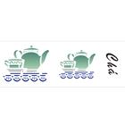 Stencil Sp. 10X30 005 Cha Bule