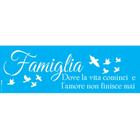 Stencil Sp. 10X30 3194 Frase Famiglia