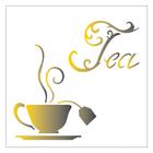 Stencil Sp. 14X14 1743 Tea