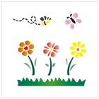 Stencil Sp. 14x14 991 Jardim