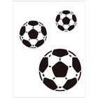 Stencil Sp. 15X20 161 Bola de Futebol - OPA