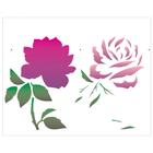 Stencil Sp. 20X25 1881 Flor Rosa