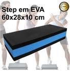 Step Eva Academia Ginastica Aeróbica Fitness 60Cmx28Cmx10Cm