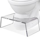 Step Stool Elavain Clear Acrylic para crianças Toilet Potty Train