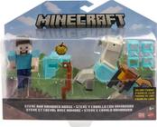 Boneco Minecraft Steve E Iron Golem (6+anos) Mattel - Bonecos - Magazine  Luiza