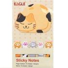 Sticky Notes EAGLE Gatinho Marcador de Páginas 15fls