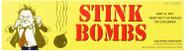 Stink Bombs Rhode Island Novelty, 3 frascos de vidro por caixa x12