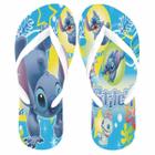 Stitch e Lilo Chinelo desenho azul. Presente feminino e masculino adulto e infantil Stich baby