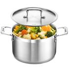 Stockpot Bakken-Swiss de aço inoxidável pesado de 5 litros