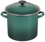 Stockpot Le Creuset Enamel Over Steel 8L Artichaut Color