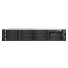 Storage QNAP Intel Atom C5125 2.8GHz 8 Core 8GB DDR4 8 Baias Rack 2U - TS-855eU-8G