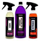 Strike piche + verniz de motor + izer descontaminante vonixx - marca