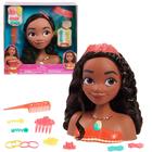 Styling Head Disney Princess Moana com 14 acessórios