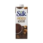 Suco de Amêndoas & Cacau Sem Açúcar Silk 1l