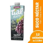 Suco tial 100% uva pera 12x1l