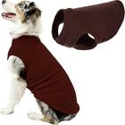 Suéter para cães Gooby Stretch Fleece Colete Marrom 5G