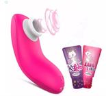 Sugador de Clitóris + Gel Excitante Vibrador Feminino + Deslizante Anal - Sexy Import