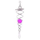 Suncatcher Captador Catalisador Energia Fengshui Roxo 10cm