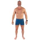 Sunga Adulto Boxer Masculina Cinza