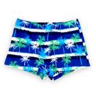 Sunga Box Boxer Juvenil Menino Shortinho Estampado Piscina