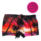 Sunga Boxer Bebê Infantil Menino Praia Piscina Coqueiro 161