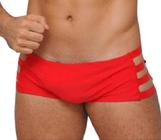 Sunga boxer com detalhe lateral várias cores