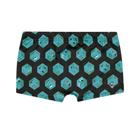 Sunga Boxer Infantil BGR em Malha Sublimada na cor Verde