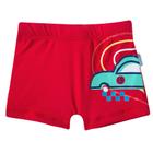 Sunga Boxer Infantil Corrida Vermelha Tip Top