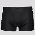 Sunga Fila Boxer Side Print Preto e Branco