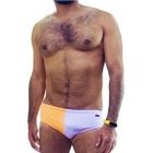 Sunga Laranja e Roxa Slim J Wilas Beachwear