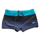 Sunga Speedo Boxer Trio Recorte - masculino - preto+prata