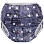 Sunguinha Bebê Infantil Piscina Ajustável Tamanho M Jeans Comtac