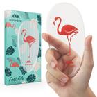 Sunivaca Glass Foot Arquivo Callus Removedor para Pés, Flamingo