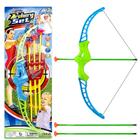 Super Arco e Flecha Infantil 35cm 3 Dardos Grudam na Parede - Goal Kids