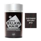 Super Billion Hair Maquiagem Capilar Calvície 25 gramas Castanho Escuro