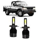 Super branca led chevrolet d20 foco simples 6000k 2d 12/24v